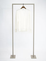 Pullover aus Cashmere-Woll-Mischung mit V-Ausschnitt