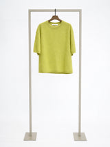 Kurzarm Pullover aus Cashmere-Woll Mischung