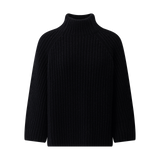 WOLLPULLOVER IN SCHWARZ