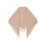 WOLLDREIECKSTUCH IN TAUPE