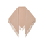 WOLLDREIECKSTUCH IN TAUPE