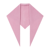 BRUSHED KASCHMIR-DREIECKSTUCH IN ROSA