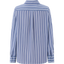 SEIDENBLUSE MIT BLAUEN STREIFEN