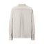 GLÄNZENDE SEIDENBLUSE IN CREME