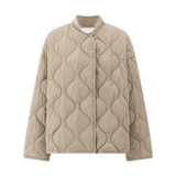 STEPPJACKE IN OLIV