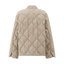 STEPPJACKE IN OLIV
