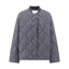 STEPPJACKE IN DUNKELGRAU