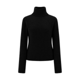 KASCHMIRPULLOVER IN SCHWARZ