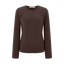 KASCHMIRPULLOVER IN BRAUN