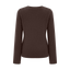 KASCHMIRPULLOVER IN BRAUN