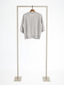 Short-sleeved cardigan made from a cashmere-wool blend