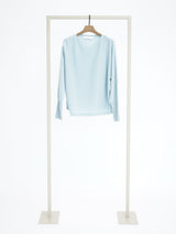 Pullover beschriftet aus Woll-Cashmere Mischung