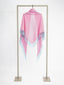 Triangular scarf made from a wool-cashmere blend