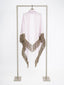 Dreieckstuch - fringes with leather - Gina S.